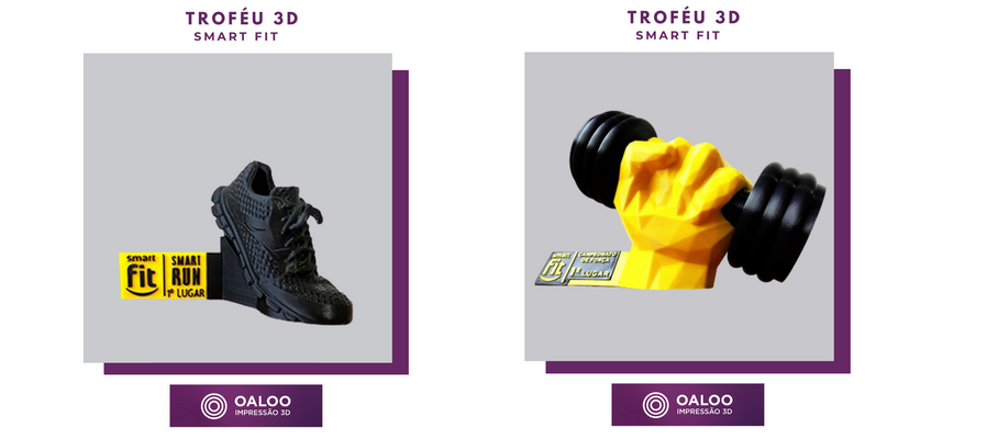 troféus personalizados smart fit